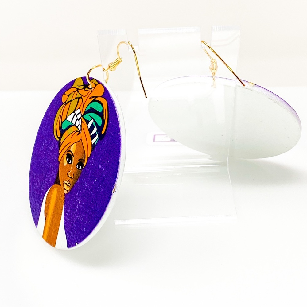 Nubian Hoops - Picture 5 of 7